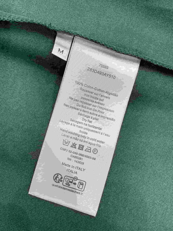 1:1 quality version Letter Logo Crew Neck T-Shirt 4 colors 28961304