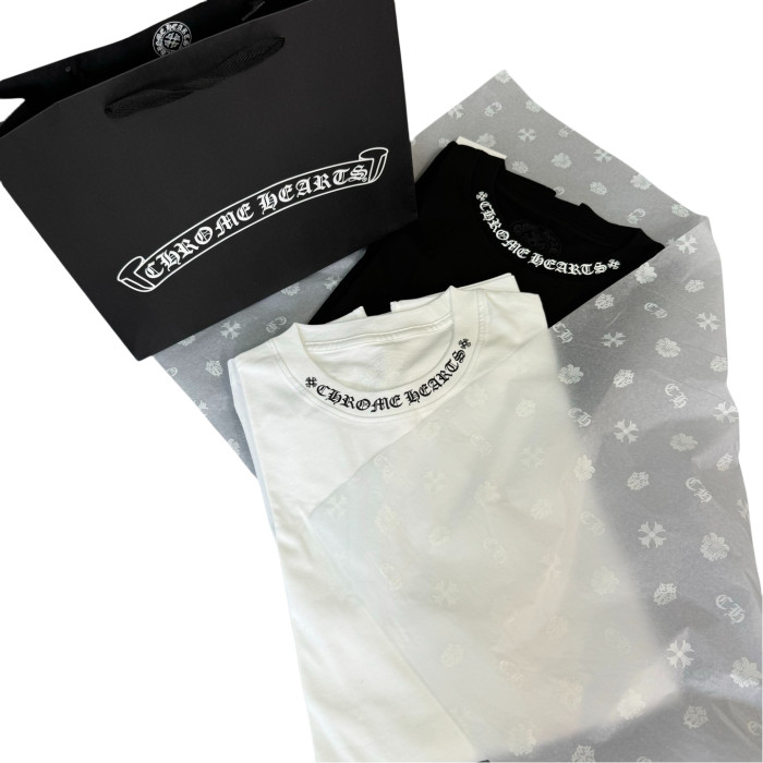 1:1 quality version 27878652 Neckline Printed Floral Arm Long Sleeve T-Shirt 2 colors
