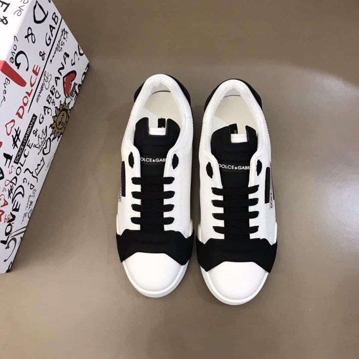 DOLCE    G@BB@N@ LOGO LOW-TOP SNEAKERS   DG93