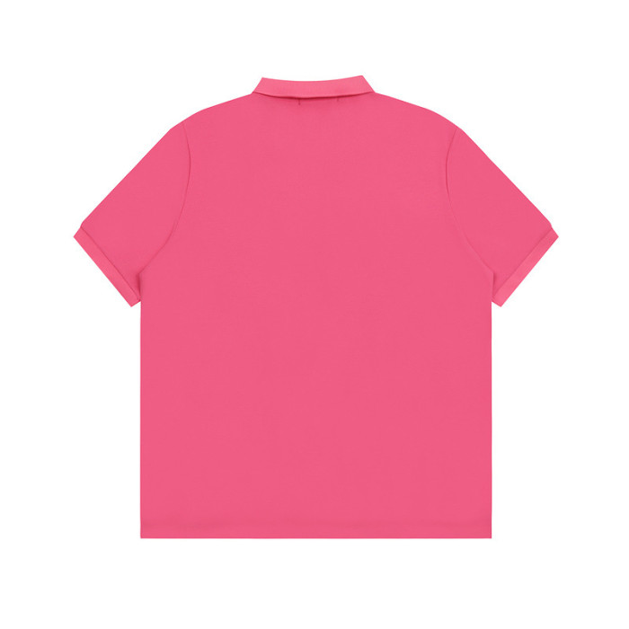 27972788 Classic embroidered logo lapel polo shirt 12 colors