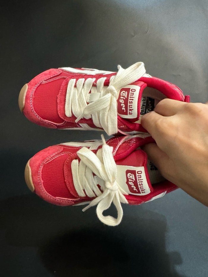 Autumn Winter Retro Leather Sneakers for Kids 3 colors 29006181