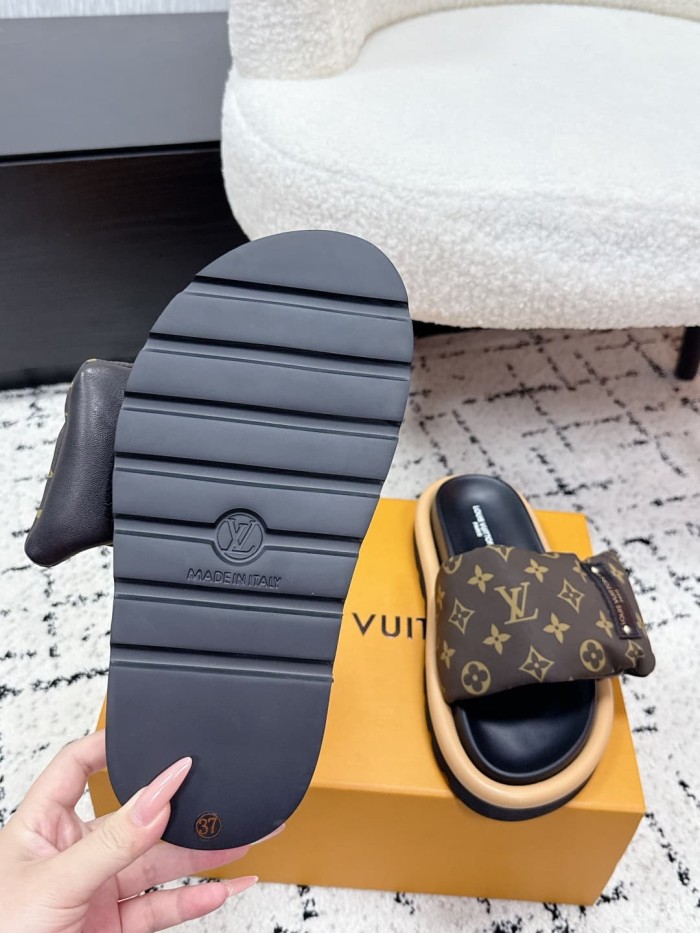 1:1 quality version 3D Logo Floral Velcro Sandals 10 colors 28661452