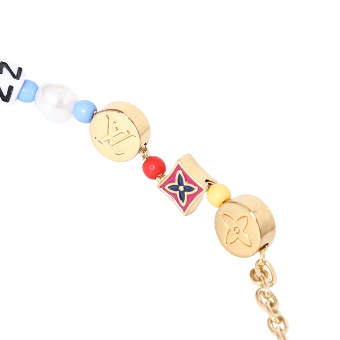 28166091 Colorful Beaded Keychain 2 colors