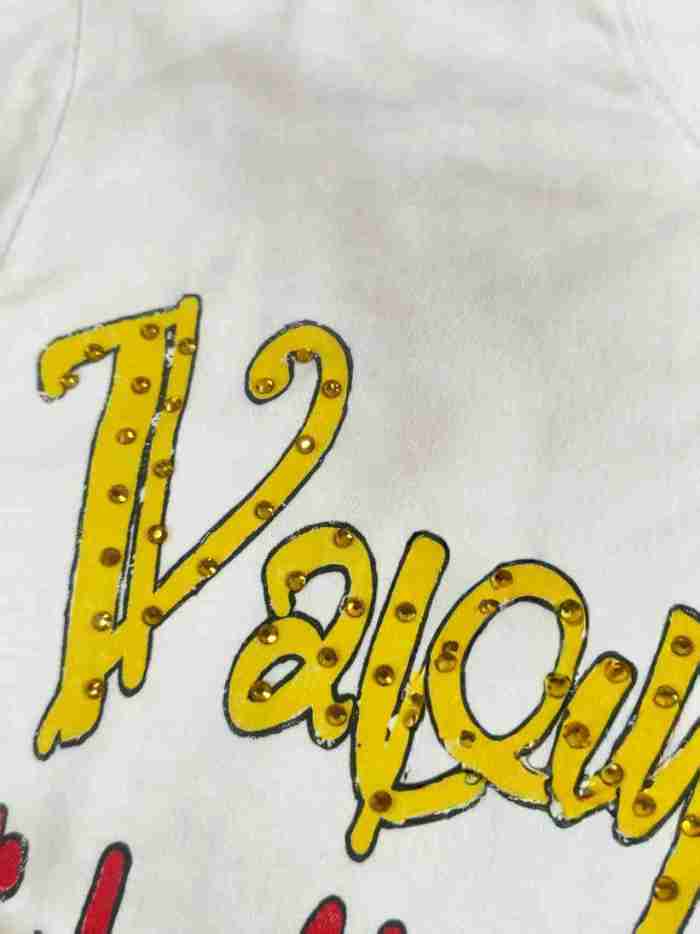 Vale Forever alien Burned diamond Printed Washed Version Tee