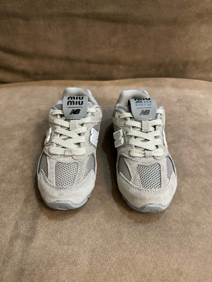 530 Miu Miu Co-branded Pigskin Mesh Lace-up Shoes for Kids 3 colors 29010997