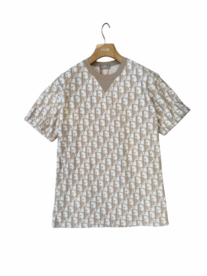 1:1 quality version Vintage Print All Over Knit T-shirt 2 colors 28960938