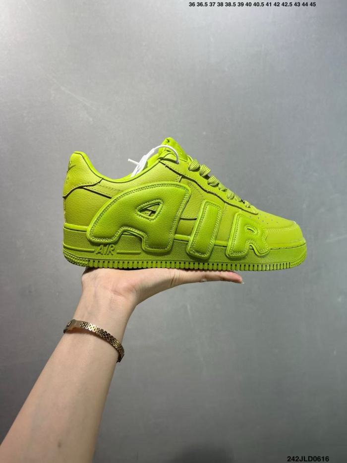 AF1 Fluorescent green low-top shoes 28472418