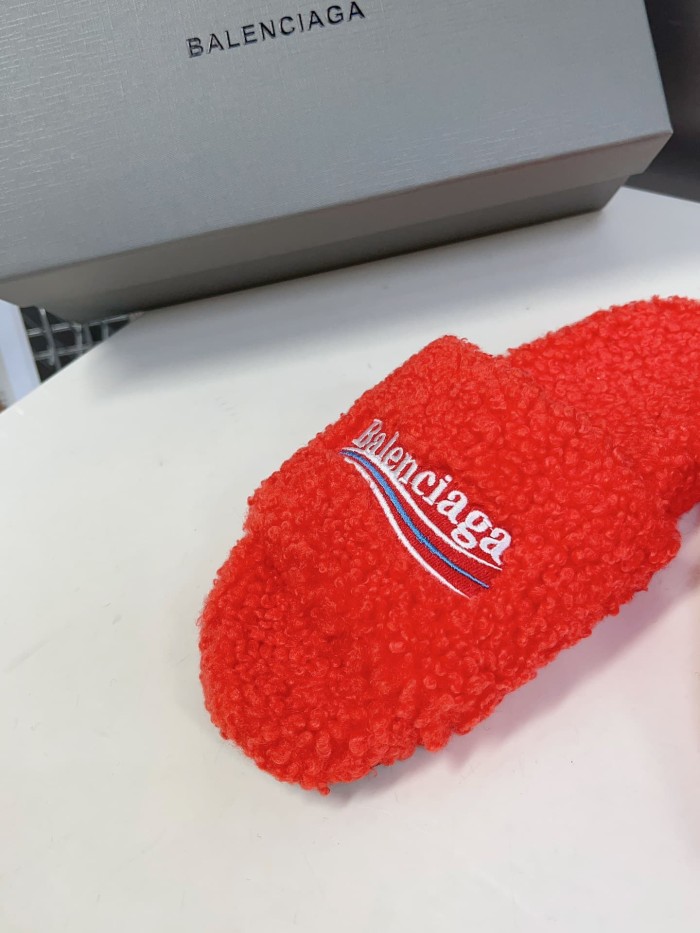 1:1 quality version Cola Embroidery Twill Brushed Cotton Slippers 8 colors 28884668