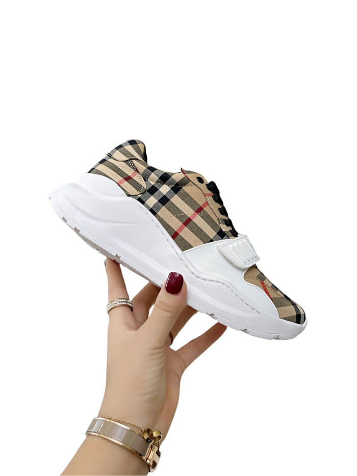 BURB5RRY VINTAGE CHECK COTTON SNEAKER   BBR1