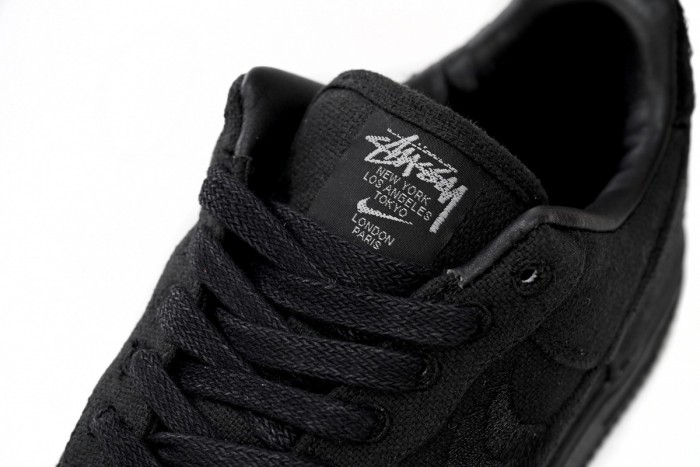 N  Air Force 1 Low Stussy Black CZ9084-001