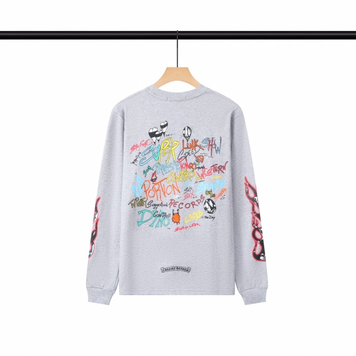 Creative Soccer Street Graffiti Print Crew Neck Sweatshirt