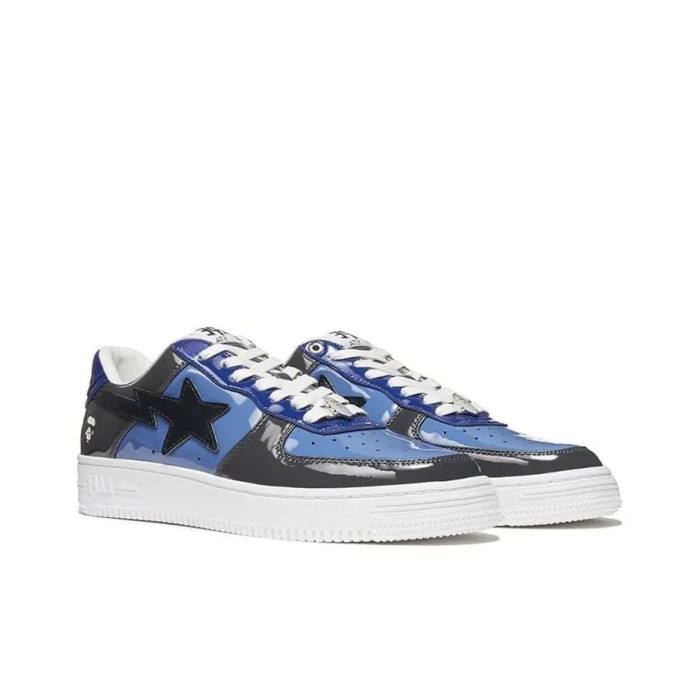 [plus-size shoes]STA Combo Patent Leather Mirror Finish Low-Top shoes 8 colors 28636747