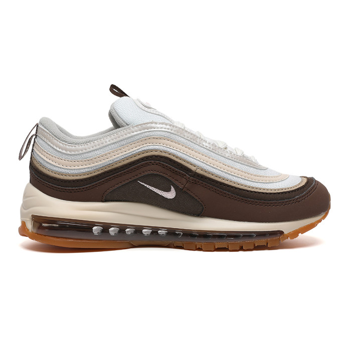 Air Max 97 Brown Beige Gradient Wave Stripe Gum Sole Sneakers 29064394
