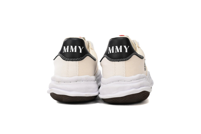1:1 quality version M@ison Mih@r@ Blakey OG Sole Canvas Low White A08FW735 NO.763