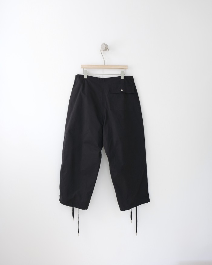 925 silver buckle paratrooper cargo wide-leg pants 2 colors