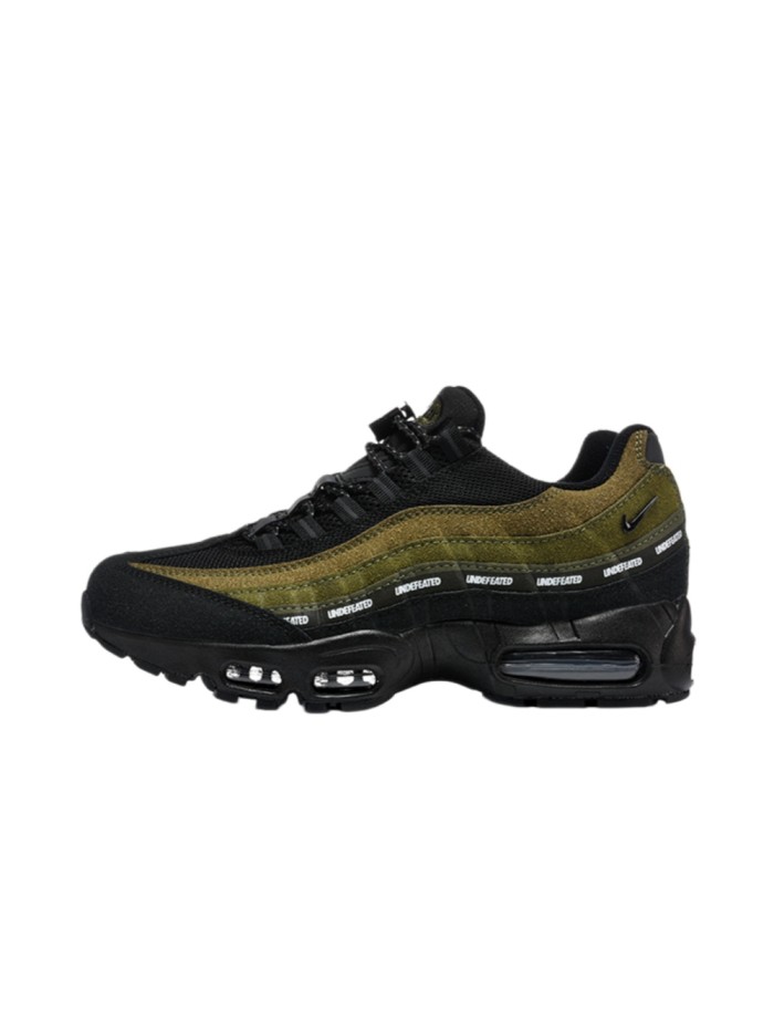 [plus-size shoes]Air Max 95x Undefeated Black Olive Sneakers Air Cushion Running Shoes 29041800