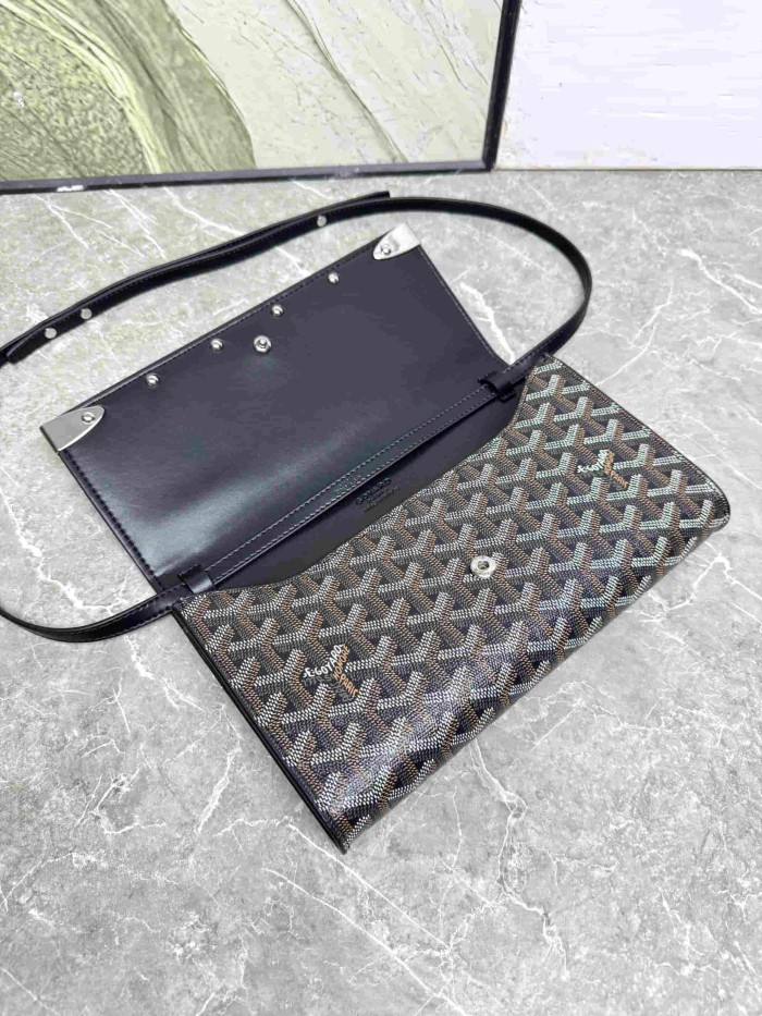1:1 qualituy verson Monogram Clutch Bag With Wooden Bar Crossbody Shoulder Bag 10 colors 29092520