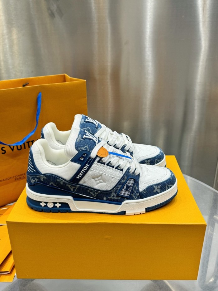1:1 quality version 28342912 L Trainer Cowboy Blue Shoes