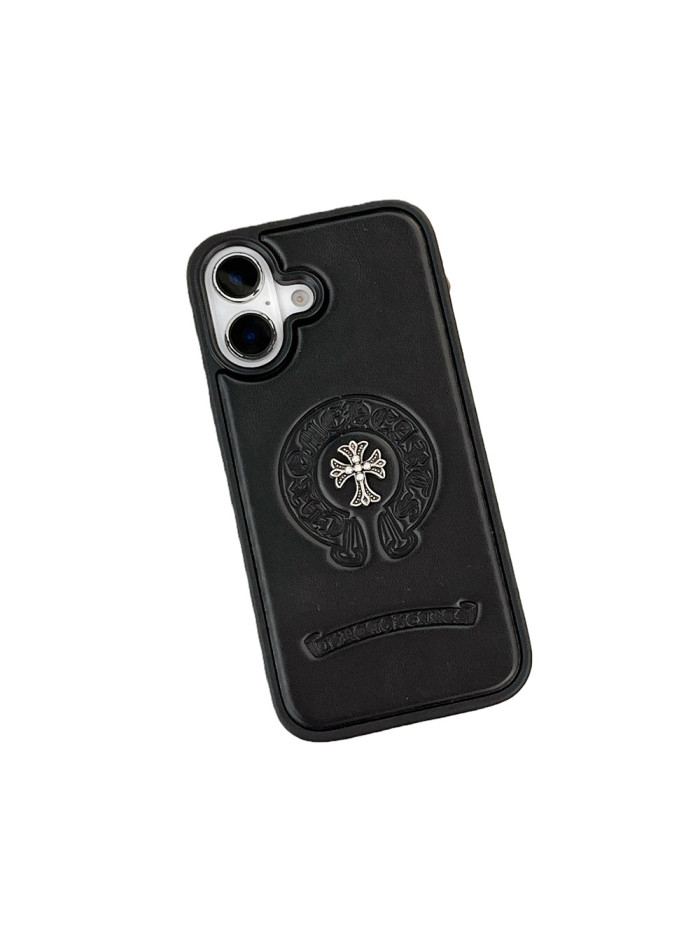 3D Cross Leather Phone Case 6 colors 28632539
