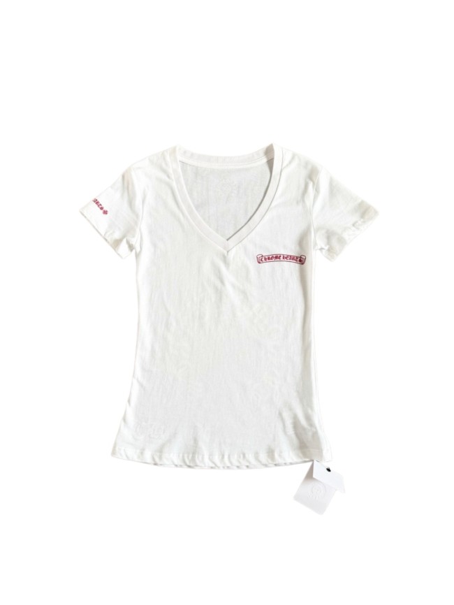 1:1 quality version Scroll Print V-Neck Tee for girls 29033514