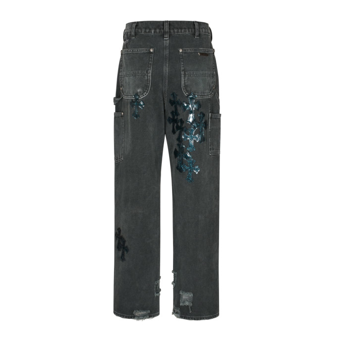 1:1 quality version 27975212 Ripped Cargo Jeans