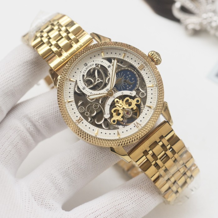 Stainless Steel Bracelet   Watch 6 colors 【Dial diameter: 42mm】28761357