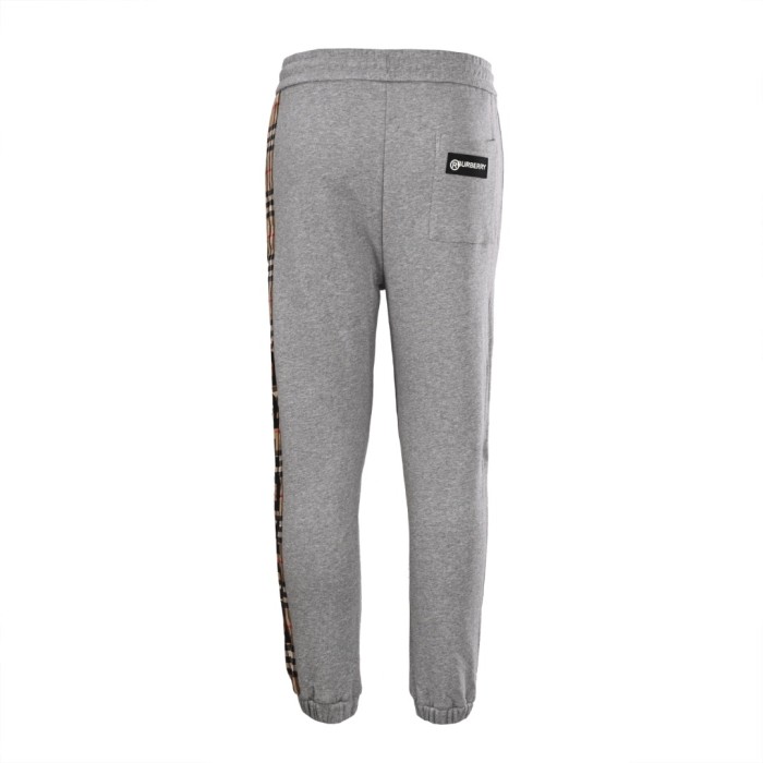 1:1 quality version Side Checkered Letter Print Pants 2 colors 28471208