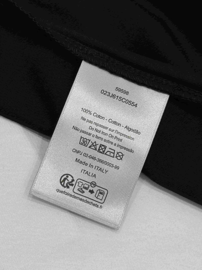 1:1 quality version Chest Logo Crew Neck T-Shirt 2 colors 28960967