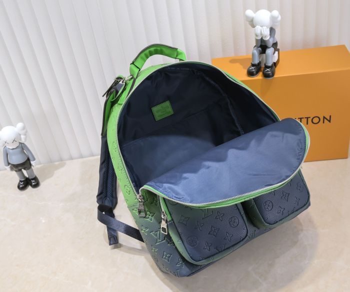 28412823 Gradient Logo Print Backpack 6 colors