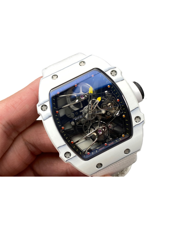 1:1 quality version RM 27-02 Sapphire Crystal Dial Woven Strap Watch【Dial diameter:42mm 】28771579