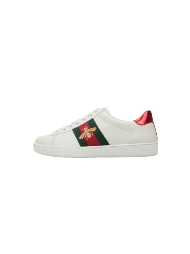 1:1 quality version Gucci Ace Classic Honeybee Leather Fashion Sneakers Shoes 28972446