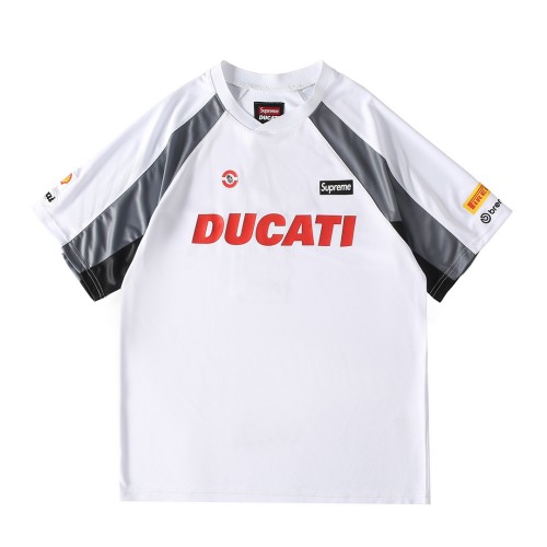 Silicone Leather Logo Letter Quick-drying Jersey Tee 2 colors 29047387
