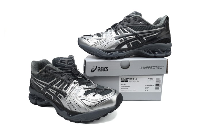 AC Gel-Kayano 14 Unaffected Infinite Wonders Pack Black Silver 1201A922-020