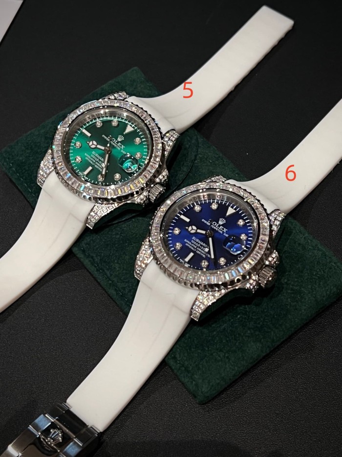 Custom Edition Luminous Numerals and Natural Zirconia Inlay  Mechanical Watch 7 colors【Dial diameter：40mm 】28764723