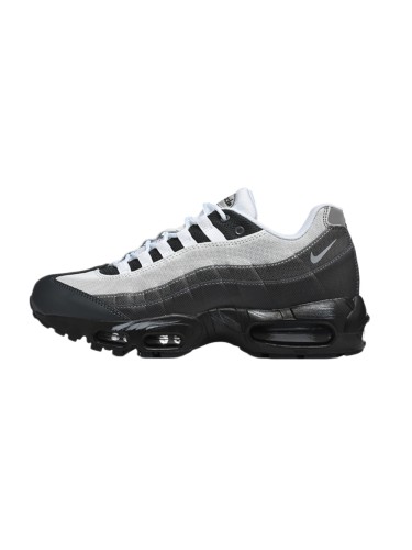 [plus-size shoes]Air Max 95 Black Grey White Gradient  Air Cushion Running Shoes 29043545