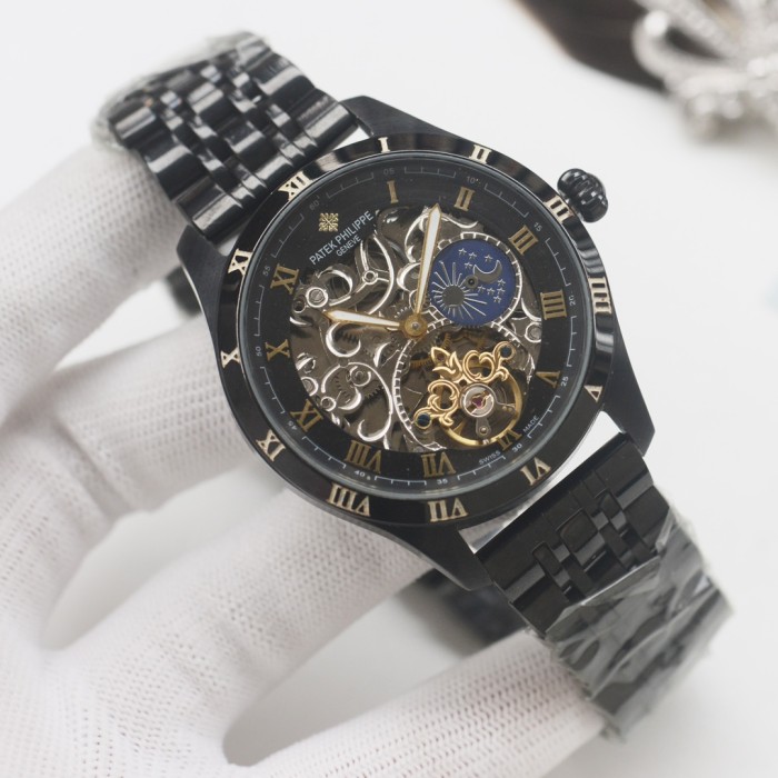 Mechanical Movement Glass-Faced  Watch 7 colors【Dial diameter：42mm 】28764690