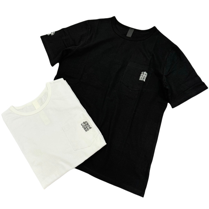 1:1 quality version 27879883 Embroidered Letter Tee 2 colors