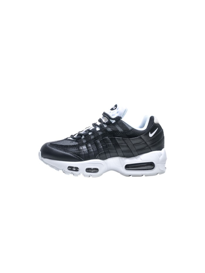 [plus-size shoes]Air Max 95 Black White Breathable Air Cushion Running Shoes 29045544