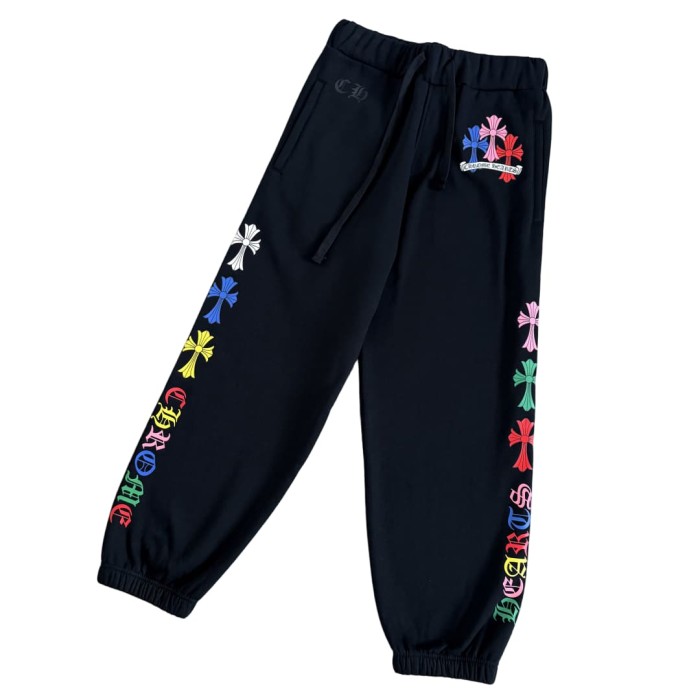 1:1 quality version Rainbow Cross Print Sweatpants 28893085