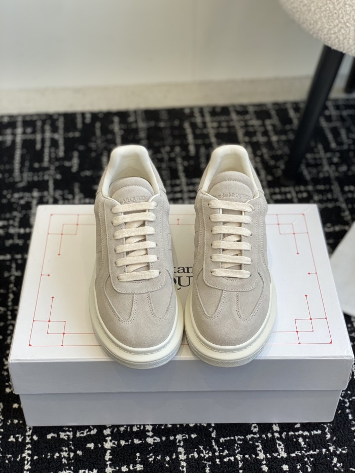 1:1 quality version Classic Solid Color Suede/Cowhide Sneakers 9 colors