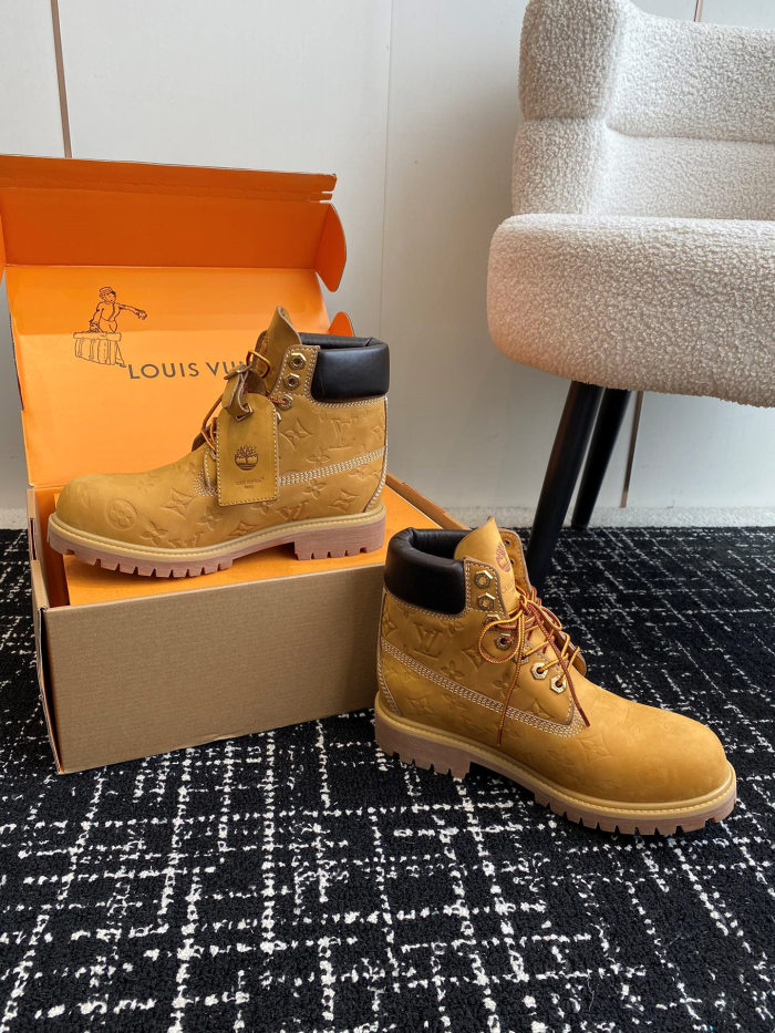 1:1 quality version British style full print logo Martin boots