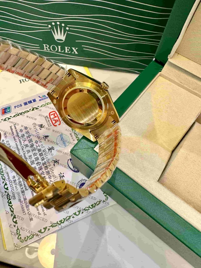 Datejust Three-Hand Rock Candy Baguette Markers Mechanical Movement Watch【Dial diameter：40mm 】2 colors 28894552