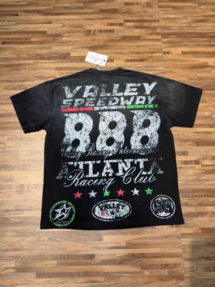 Red Racing Helmet Print Washed Tee 2 colors 29047371