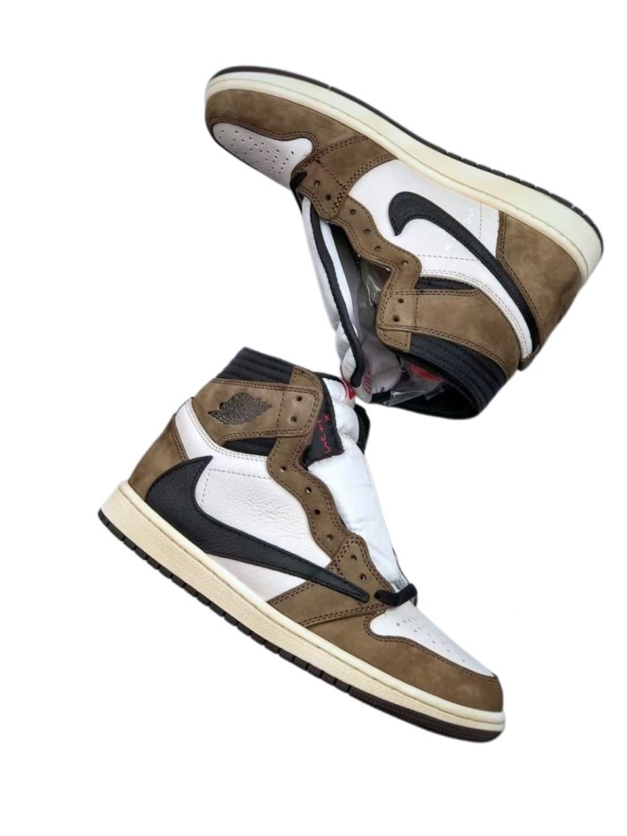[plus-size shoes]1:1 quality version Tr@vis Scott x @j1 Retro High OG TS SP 28877983