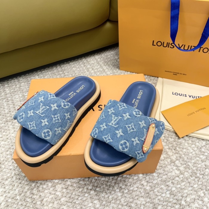 1:1 quality version 27984727 Down Velcro Sandals 5 colors