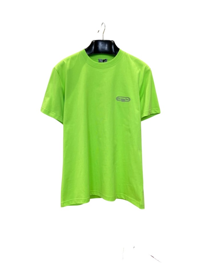 1:1 quality version Logo Embroidered Crew Neck T-shirt 3 colors 28960932