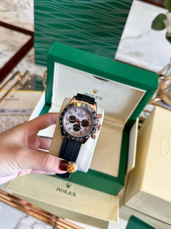 Mechanical Movement Crystal Glass  Watch【Dial diameter：40mm 】28763013
