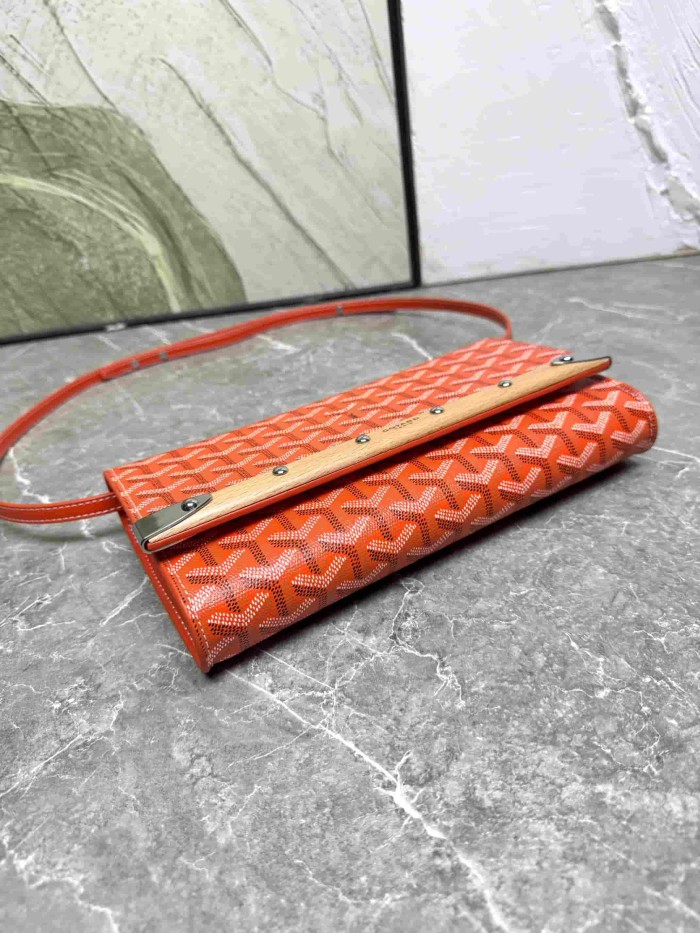 1:1 qualituy verson Monogram Clutch Bag With Wooden Bar Crossbody Shoulder Bag 10 colors 29092520