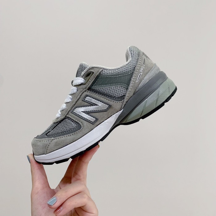NB990 Lace-Up & Hook & Loop Retro Running Shoes for Kids 9 colors 28998857