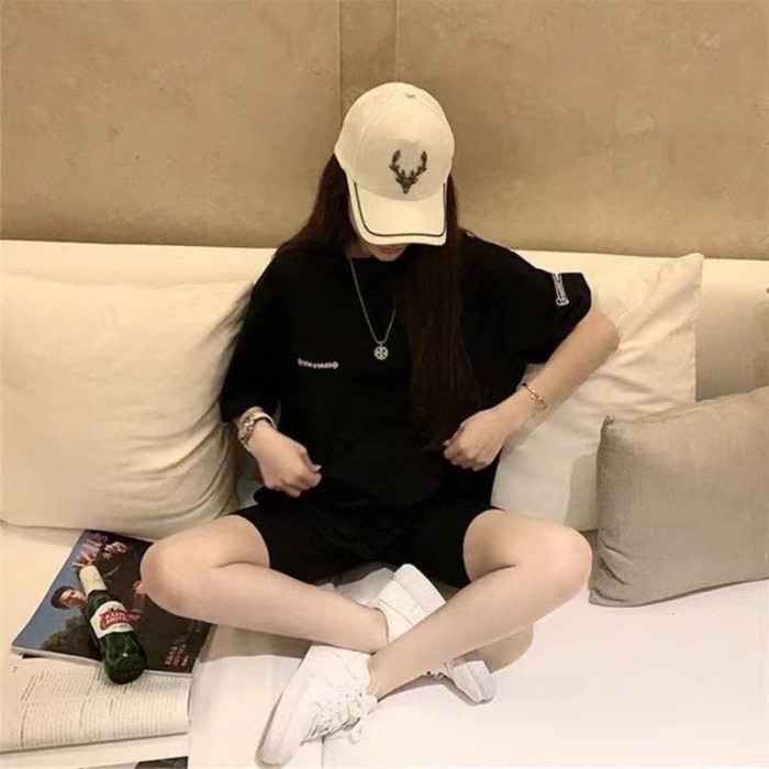 1:1 quality version Back Cross Spine Print Tee 2 colors 29045263